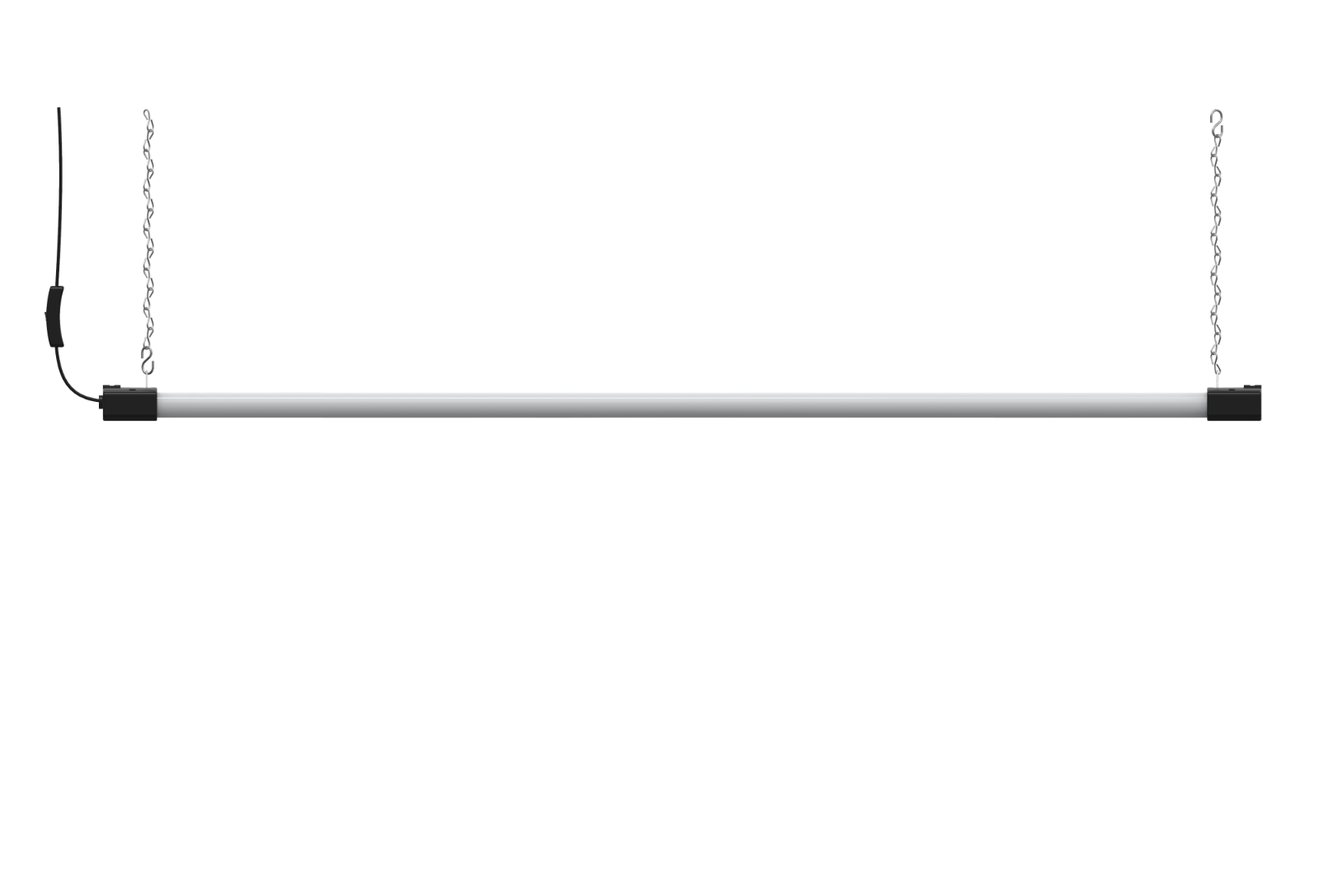 4 FT Linkable LED Shop Light 40W 5000K Bright Daylight 4000 Lumens Inline Switch