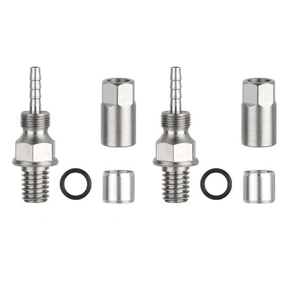 Brake Hose Olive Caliper Adapter Bicycle Maintenance Installation Friendly
