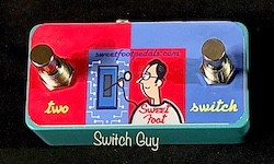 2 Button Generic Momentary Soft Touch Footswitch - Effect Pedals HANDMADE USA