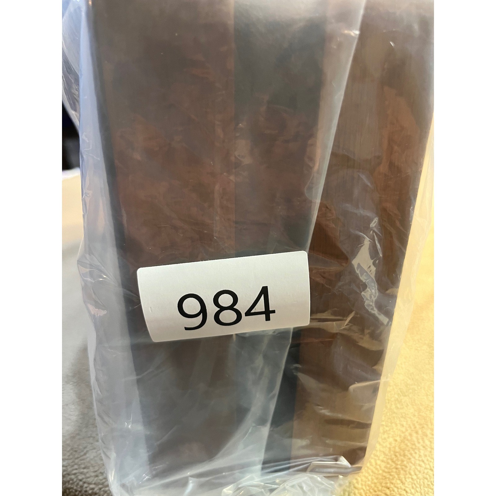 Vintage Sears Silvertone AM FM Solid State Tabletop Radio Wood Grain MCM