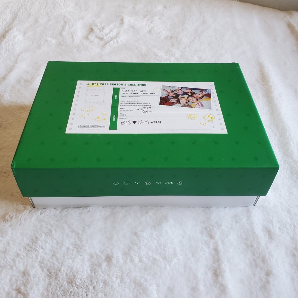 K-POP Group BTS Season's Greeting Package 2019 Read Description