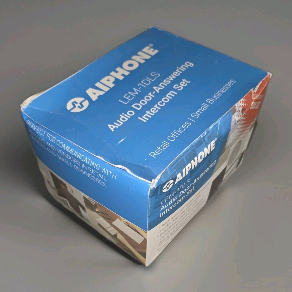 Aiphone LEM-1DLS Intercom Master Station w/ Door Release NEW