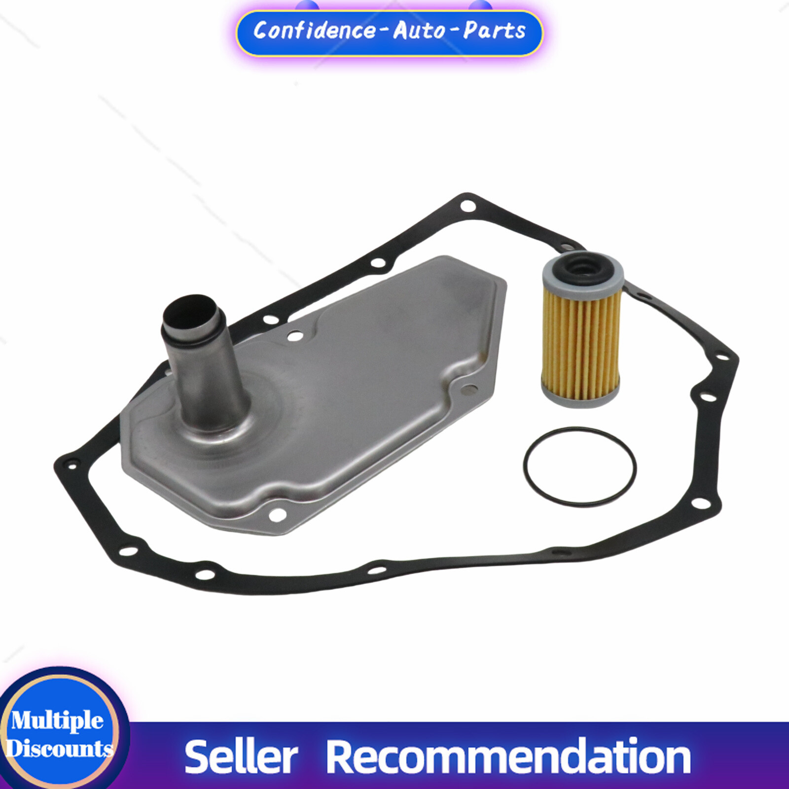 For Nissan Kicks 2018-2024 Versa 20-24 1.6L 3Pcs Transmission Oil Filter Gasket