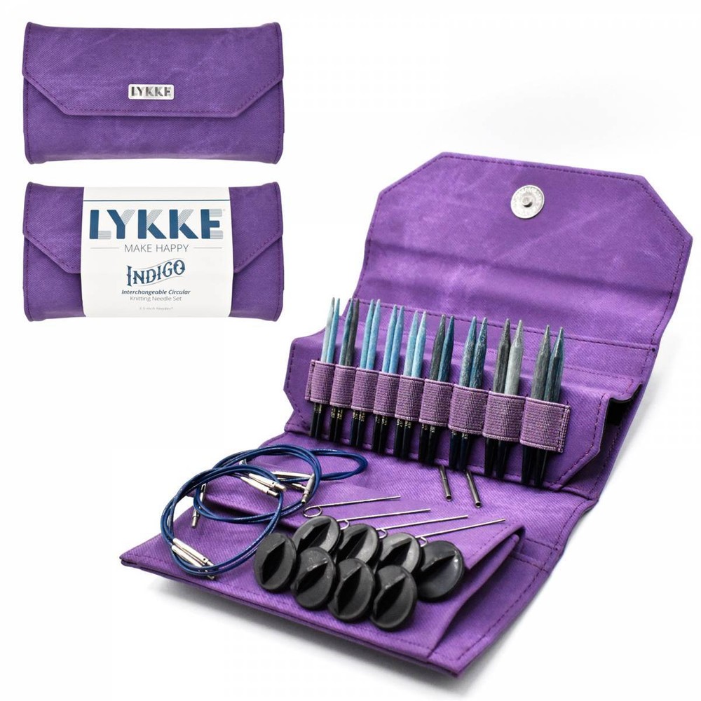 Lykke Interchangable Knitting Needle Set: New Case Colors
