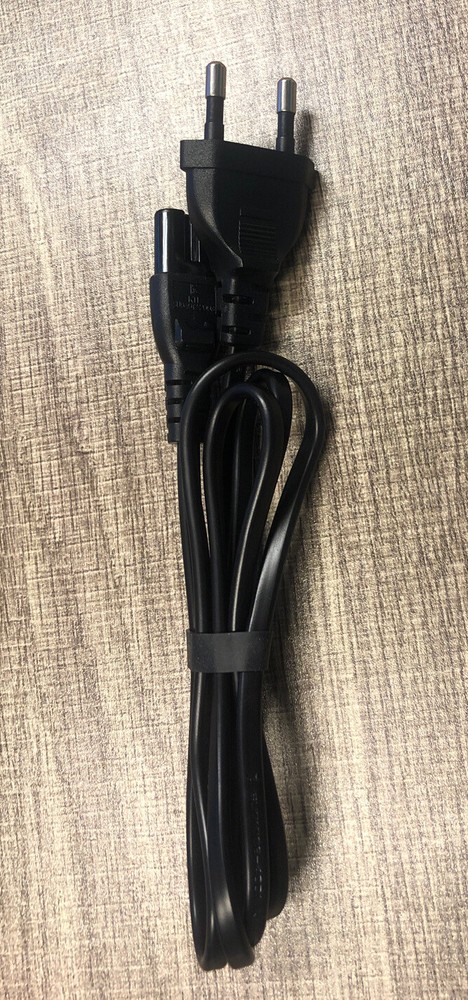(20) 4ft EU PLUG 2-Prong Replacement Non-Polarized Computer Power Cord 20 Pack