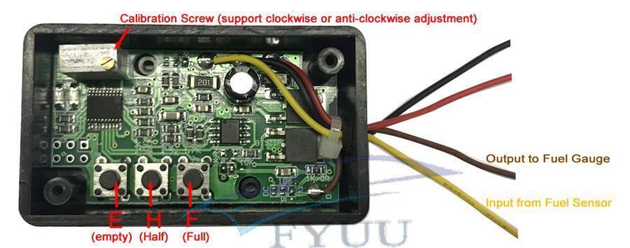 Fuel Gauge Interface Module Ohm Range Converter Fuel Gauges To Match Ohm Range