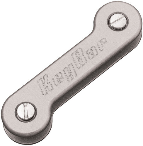 KeyBar Key Bar Aluminum Silver  ALUMINUM