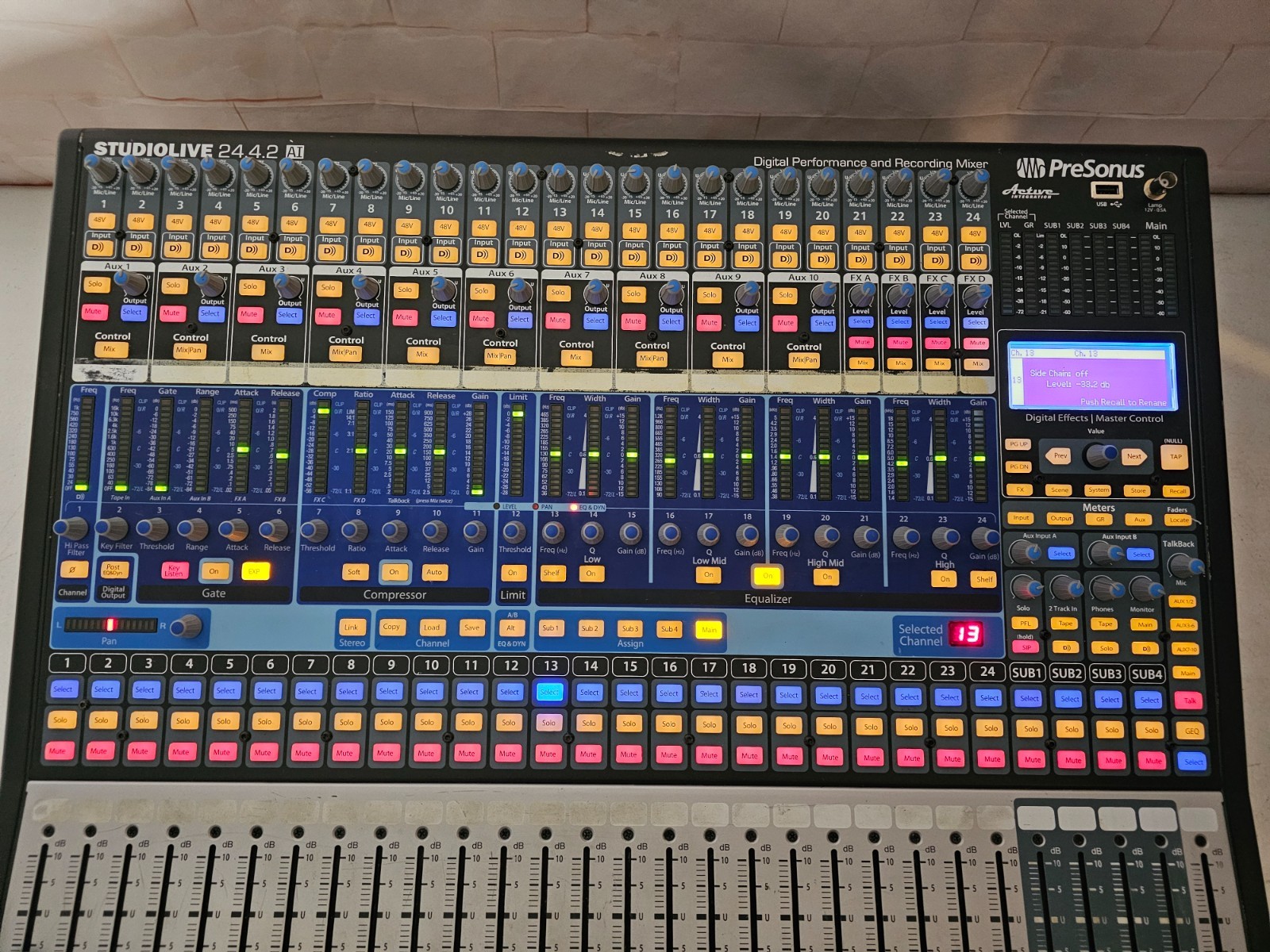 PreSonus StudioLive 24.4.2 24-Channel Digital Audio Mixer