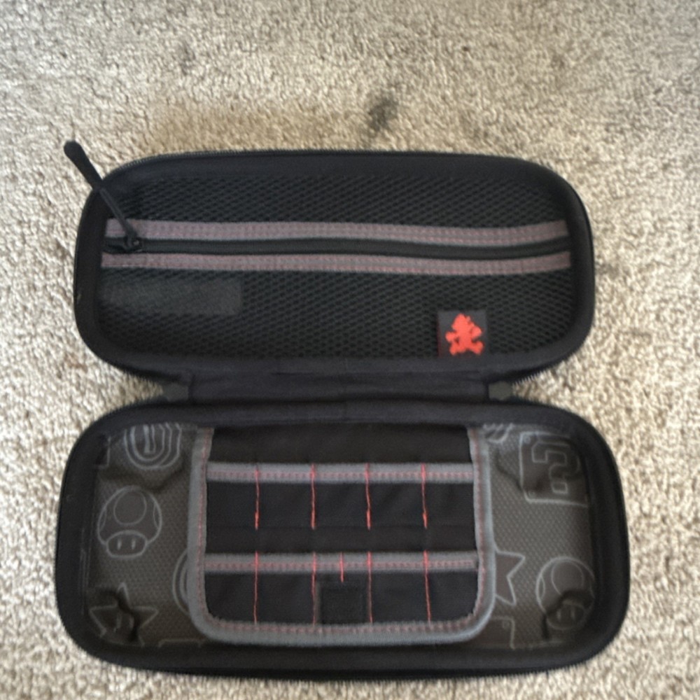 Nintendo Switch Console Bundle w/ Mario Party, Super Mario, Minecraft, Case