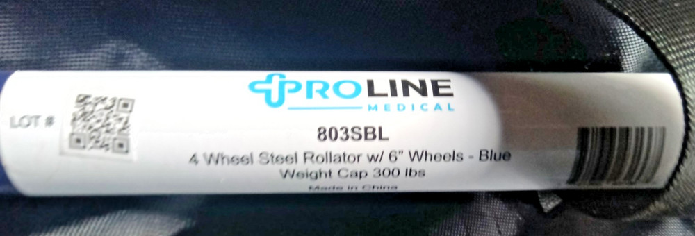 Proline 4 Wheel Walker 803SBL - Tightening Knobs.