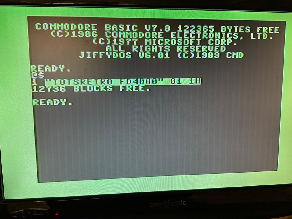CMD Reproduction FD-4000 Disk Drive For Commodore c64 c128 and more