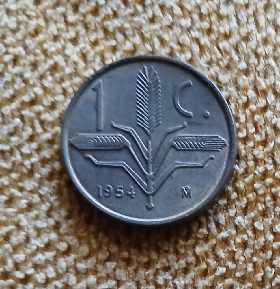 MEXICO - 1954 - ONE CENTAVO  - COIN - VF