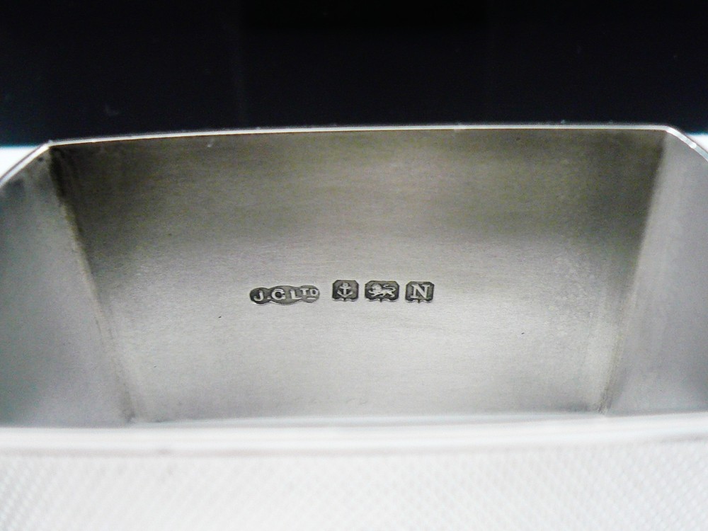 Sterling Silver Napkin Ring, EILEEN, Hallmarked Birmingham 1937