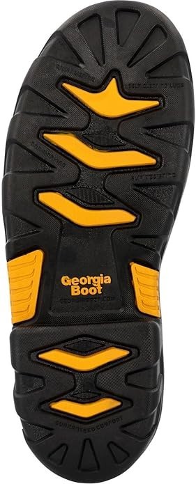 Georgia Boot Muddog 2 Work Wellington, Dark Brown