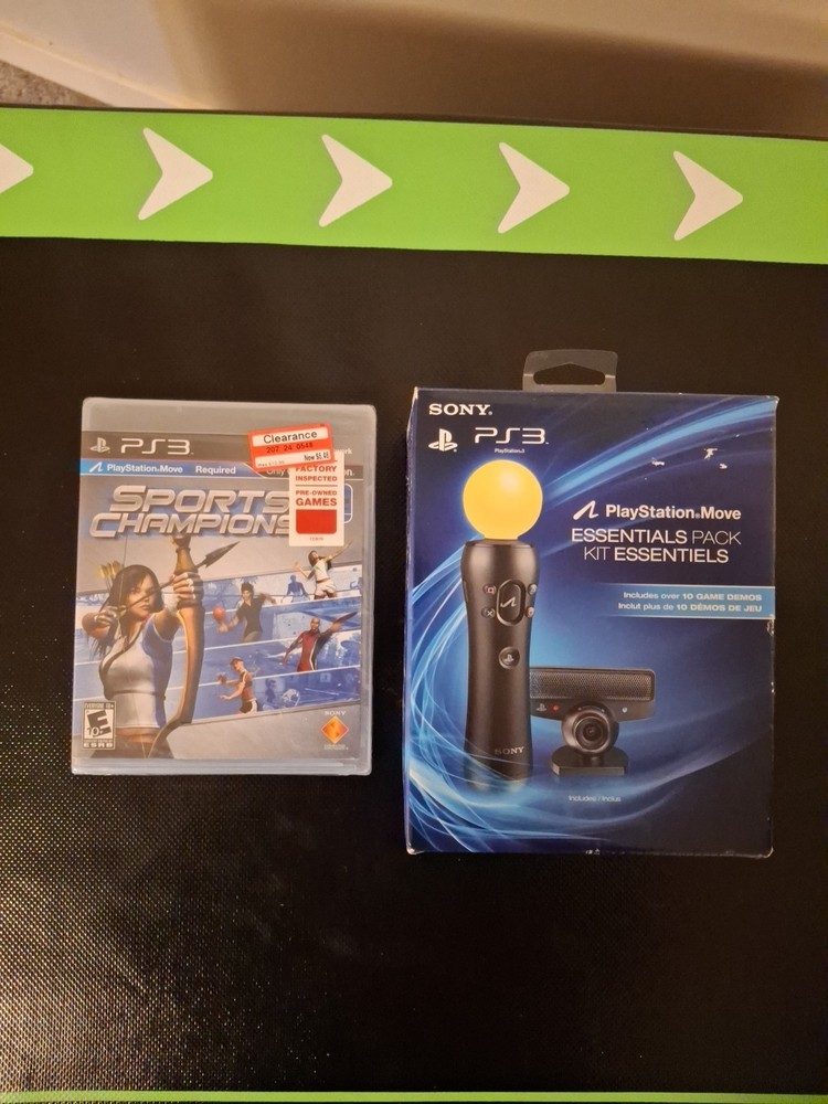 Sony Playstation 3 Move Essentials Pack PS3 Camera