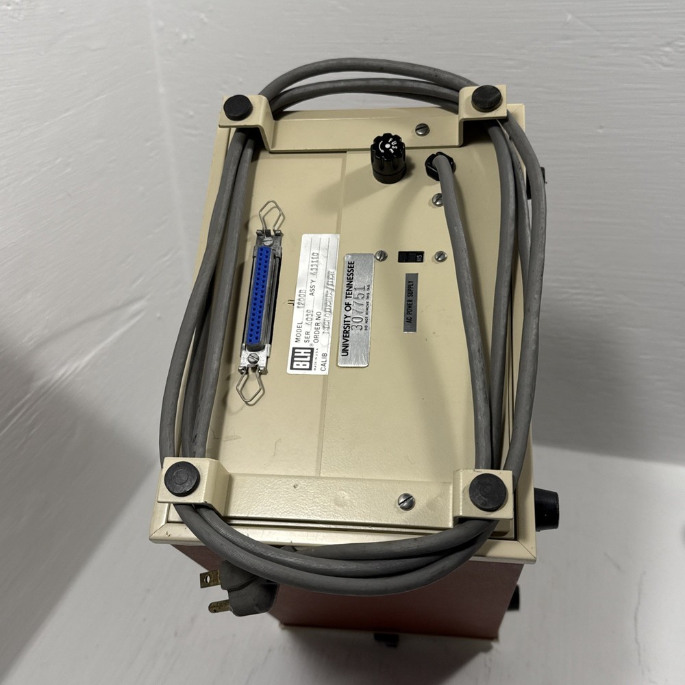 BLH Electronics Model 1200B Digital Strain Indicator Ser 4039 Vintage (TESTED)