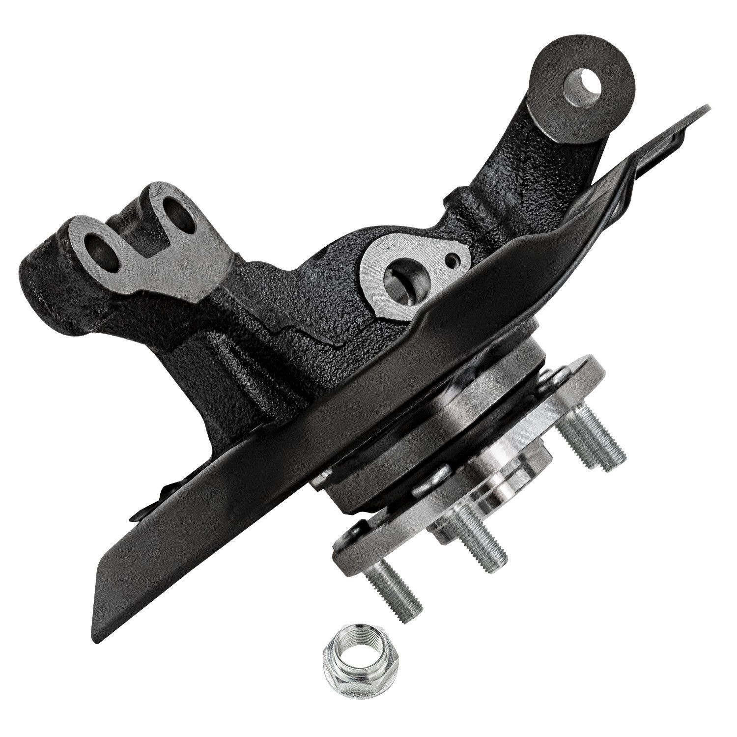 For 2011-2017 Toyota Sienna FWD Pair Front Steering Knuckles Wheel Hub Bearing