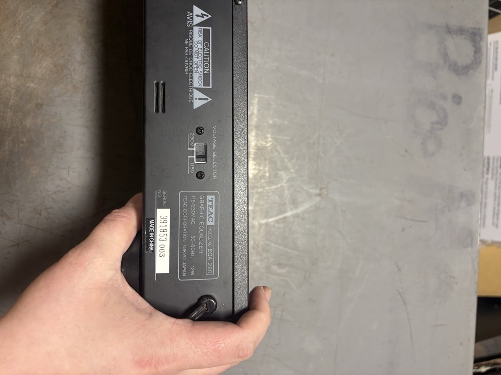 TEAC EQA-220 Graphic Equalizer