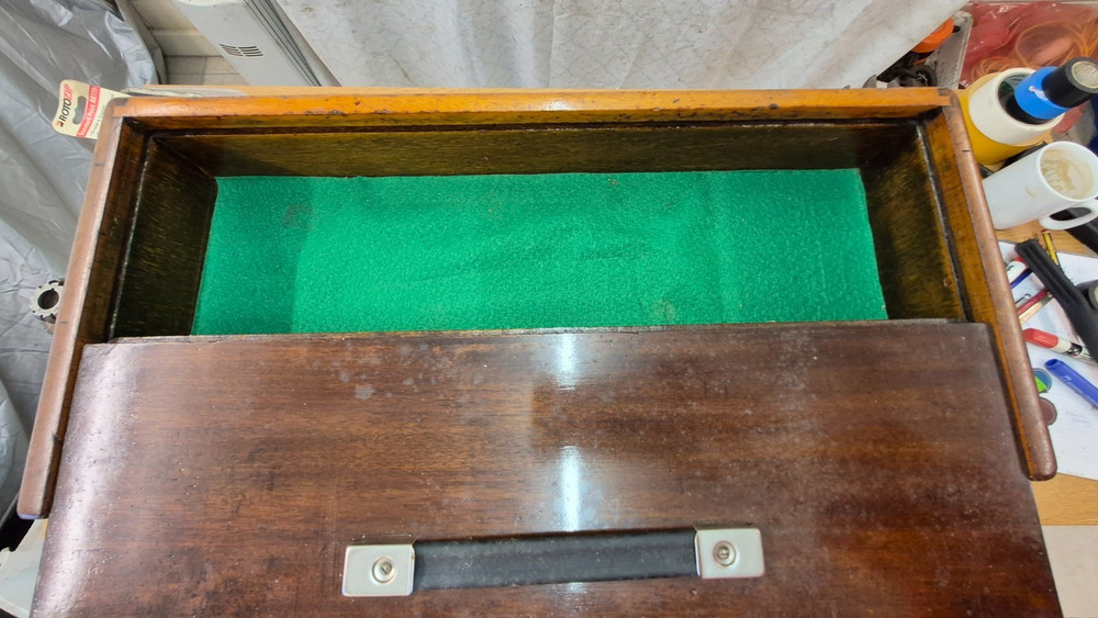 Moore & Wright Engineers Toolmakers Cabinet - 7 Drawers & Top Compartment & key