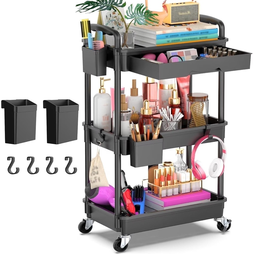 storage cart with wheels