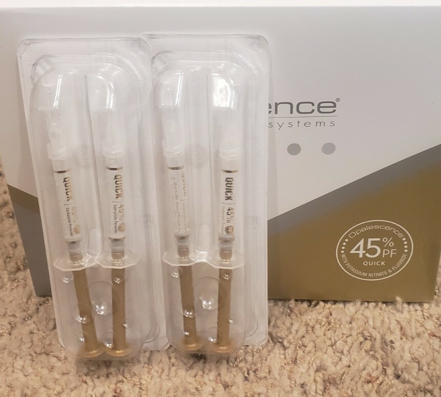 OPALESCENCE PF Quick 45% Tooth Whitening Gel - 2 packs Quick 45 %