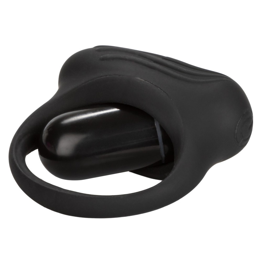 Calexotics Silicone Lover?s Arouser Black Vibrating Couples Ring, New