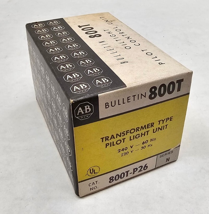 NOS Allen-Bradley 800T-P26 Transformer Type Pilot Light Module