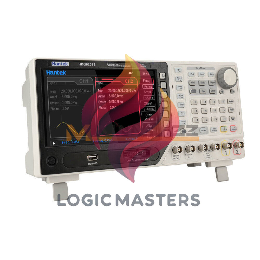 NEW 1PCS Hantek Arbitrary waveform Function generator HDG6202B
