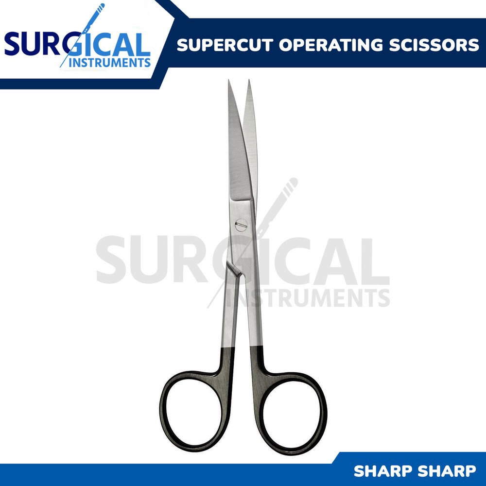 Supercut Operating Scissors 5.5" Curved Very Sharp Surgical Instruments German G