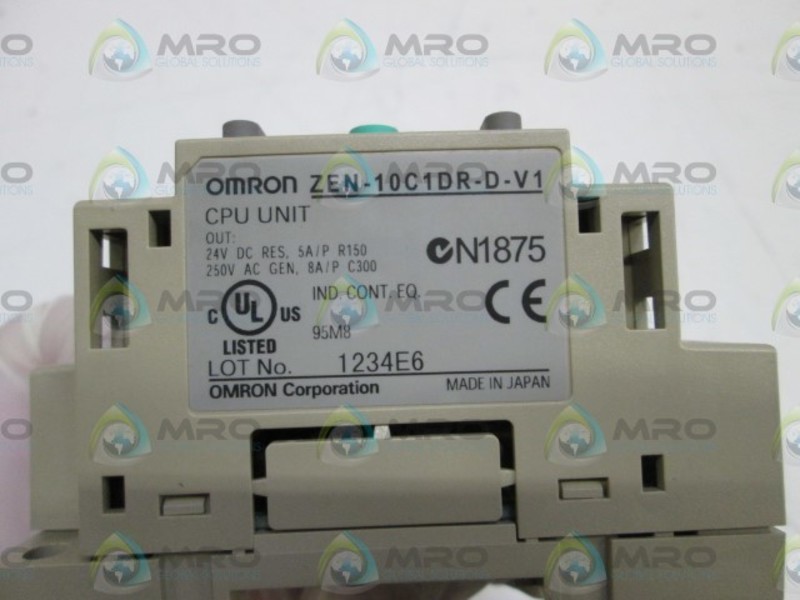 OMRON I/O MODULE ZEN-10C1DR-D-V1 UNMP