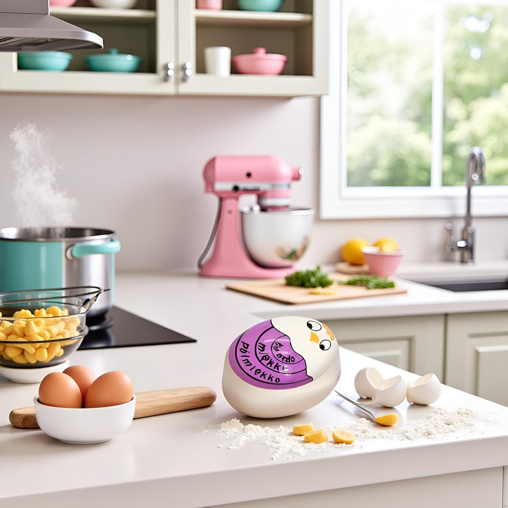 1Pc Purple Kitchen Timer Practical Reminder Color Changing Egg Timer，Timers,K...