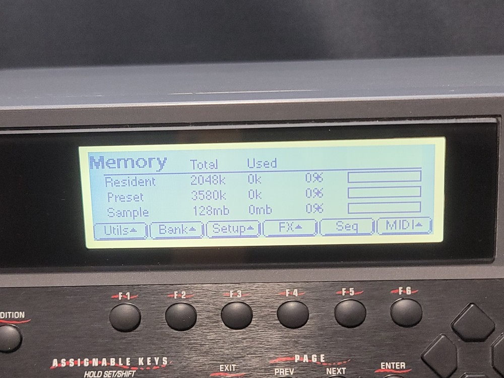 E-MU E4XT Ultra Rack Sampler Synth Model 6840