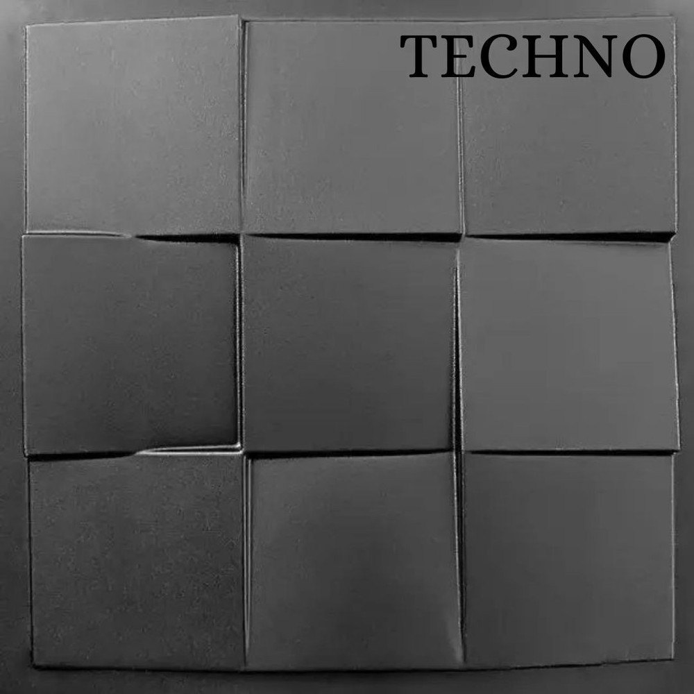 Mold For 3D Panel TECHNO Molds Plaster Wall Art Decor ABS Plastic Form