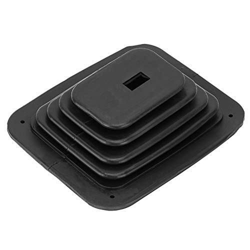 Shift Lever Rubber Shift Boot Gear Shift Cover Car Shifter Boot Black