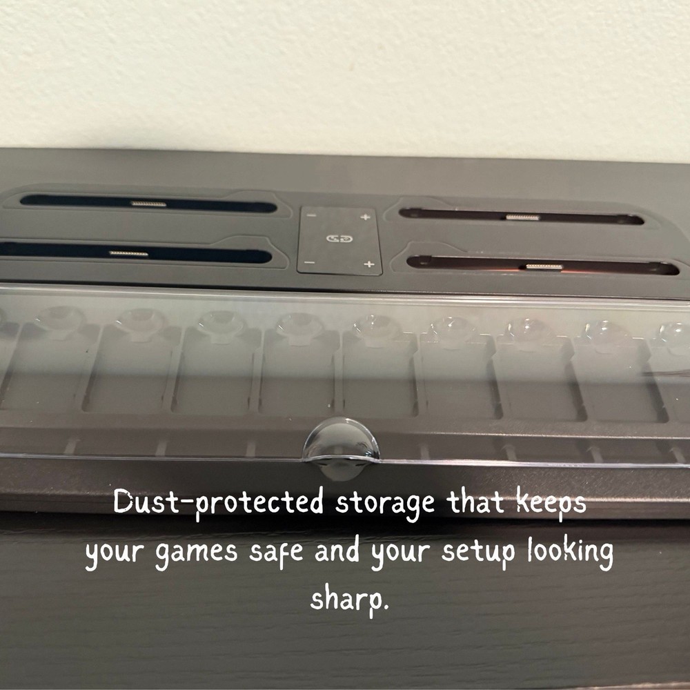 All-In-One Nintendo Switch 2 Console, Controller & Game Organizer/Charging Dock