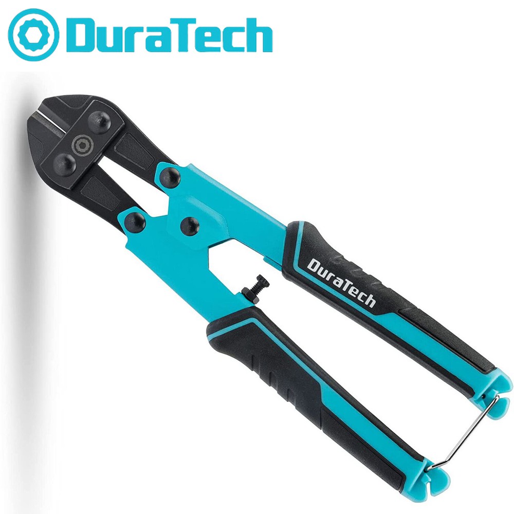 DURATECH 8" Bolt Cutter Security Lock Chrome Vanadium Steel Blade for Wire Cable
