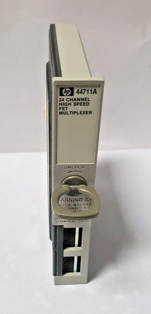 HEWLETT PACKARD 44711A 24 CHANNEL HIGH SPEED FET MULTIPLEXER MODULE