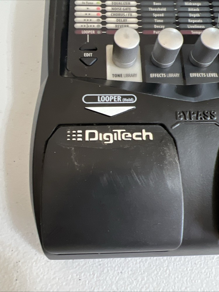 Digitech RP155V Guitar Multi Effects Processor Working Used No Adapter