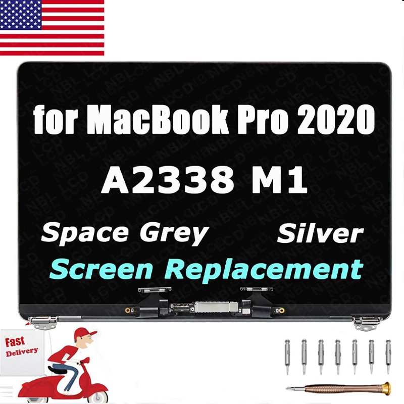 A2338 for MacBook Pro 13 M1 2020 Retina LCD Screen Replacement Assembly A+++ New