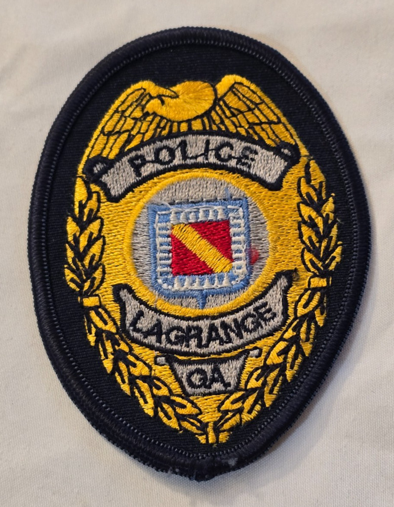 LaGrange Georgia Police Breast Badge Patch