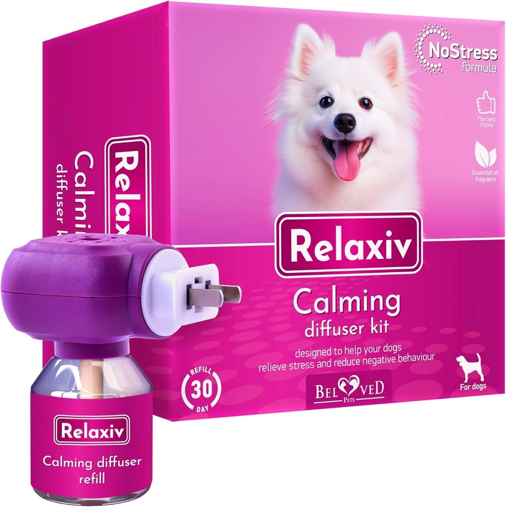 Safe & Effective Calming Diffuser for Dogs - Reduces Aggression & Anxiety
