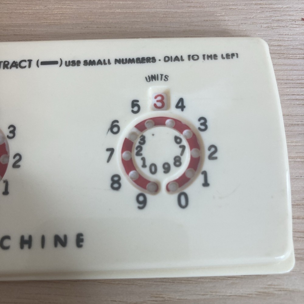 Vtg Automatic Adding Machine 1950s Sterling Add It Adding Machine Box Stylus