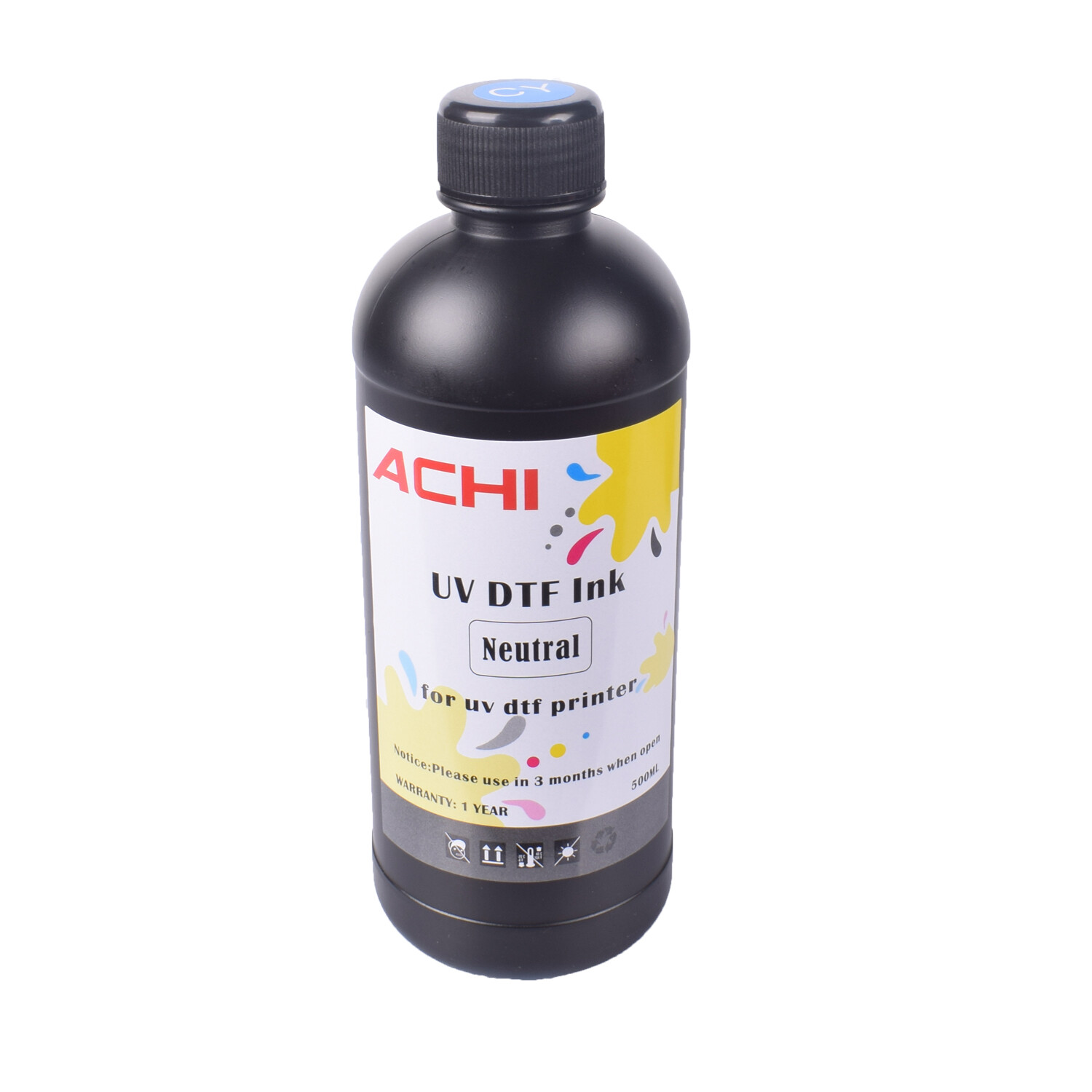 6*500ML UV DTF INK For Epson XP600 XP800 A3 UV DTF Sticker Printer CMYKW+Varnish