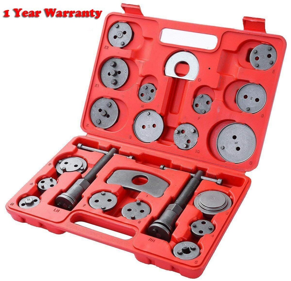 22x Universal Disc Brake Caliper Brake Piston Wind Back Rewind Hand Tools Kit