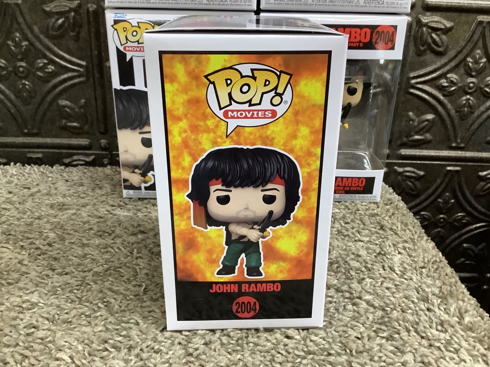 Funko Pop! Rambo: First Blood Part II John Rambo Vinyl Figure #2004