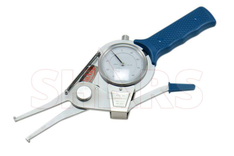 0.6 - 1.4" PRECISION INTERNAL DIAL CALIPER GAGE .0005" #[