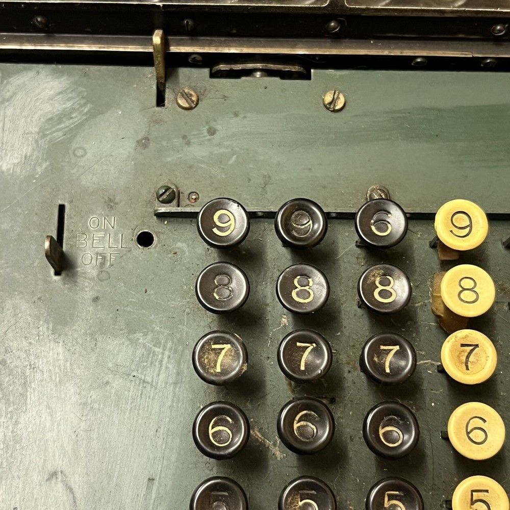 Antique Monroe Calculating Adding Number Machine