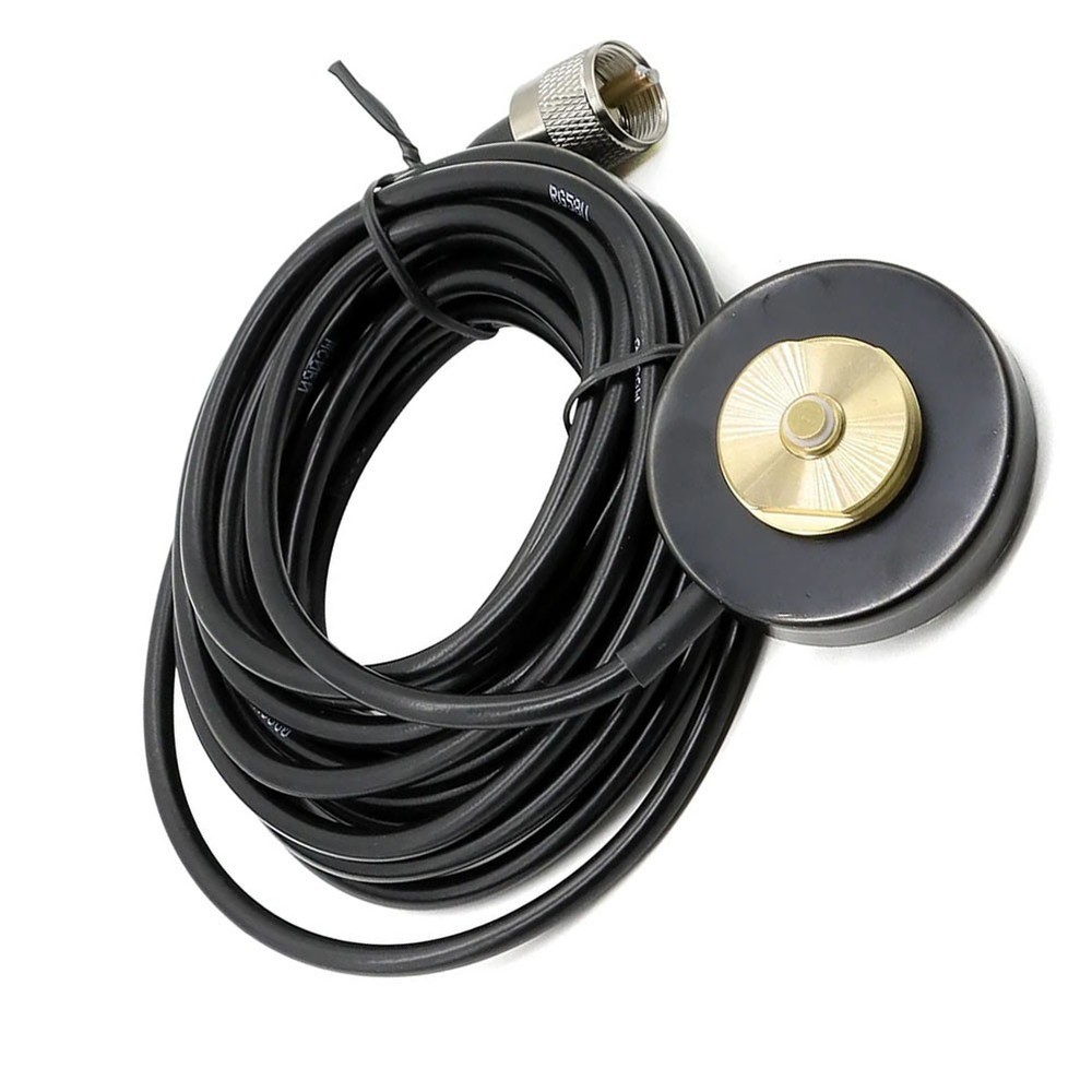 NMO Magnet Mount Base for Mobile Radios Suitable for Flat Metal Surfaces