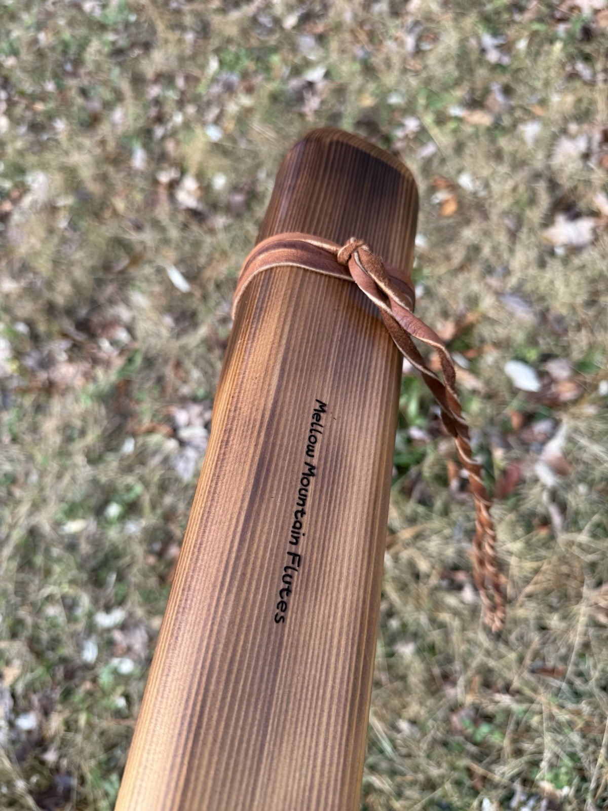 Native American Style Drone Flute | Western Cedar | Low Dm | 440 Htz.