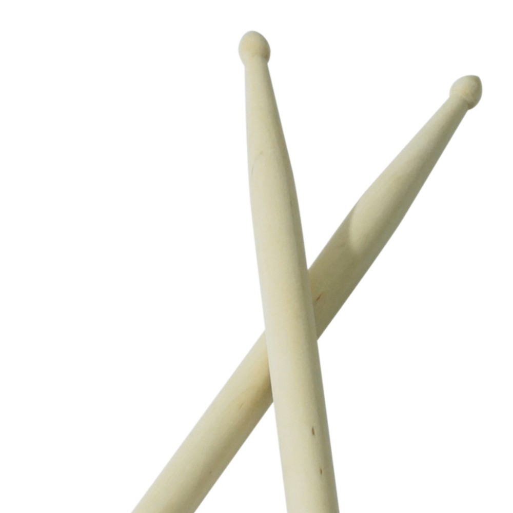1 Pair Drum Sticks - Size 5A Maple wood tip  NEW
